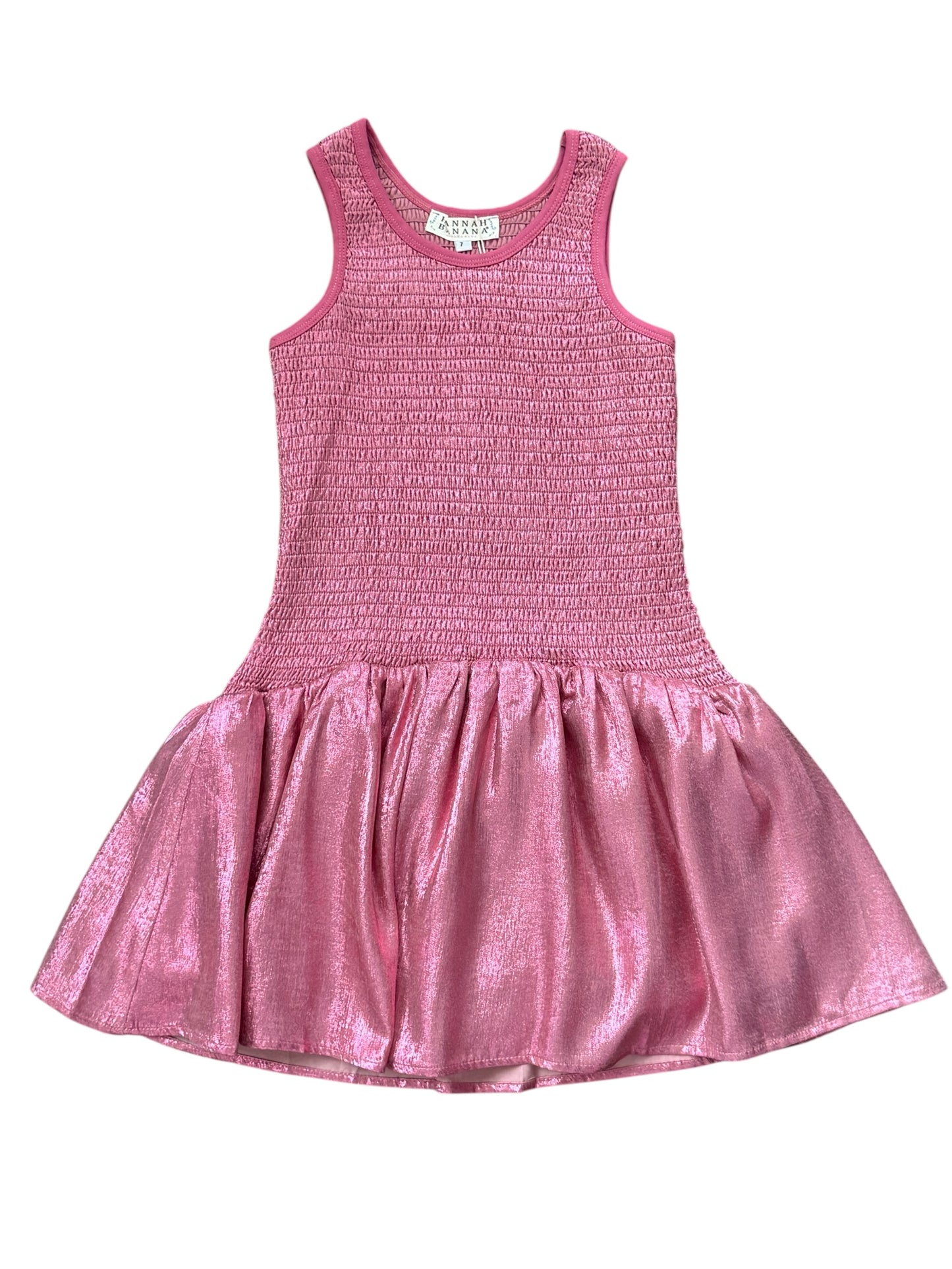 Shimmer Drop Waist Dress