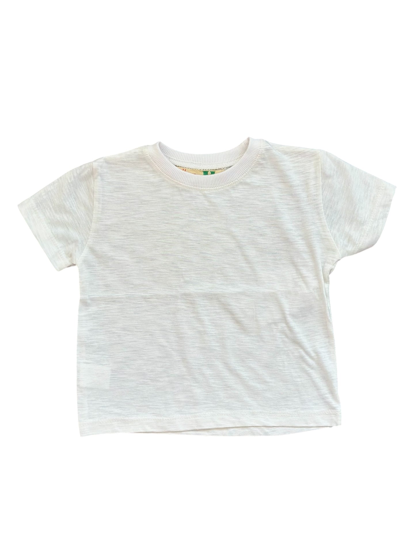 Vintage Havana Slub Tee - White