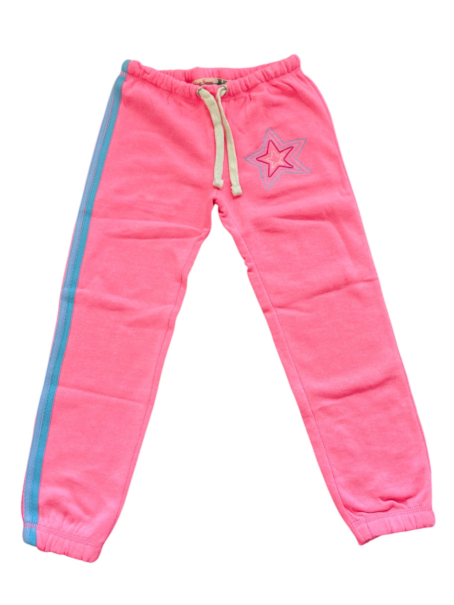 Vintage Havana Star Jogger - Neon Pink