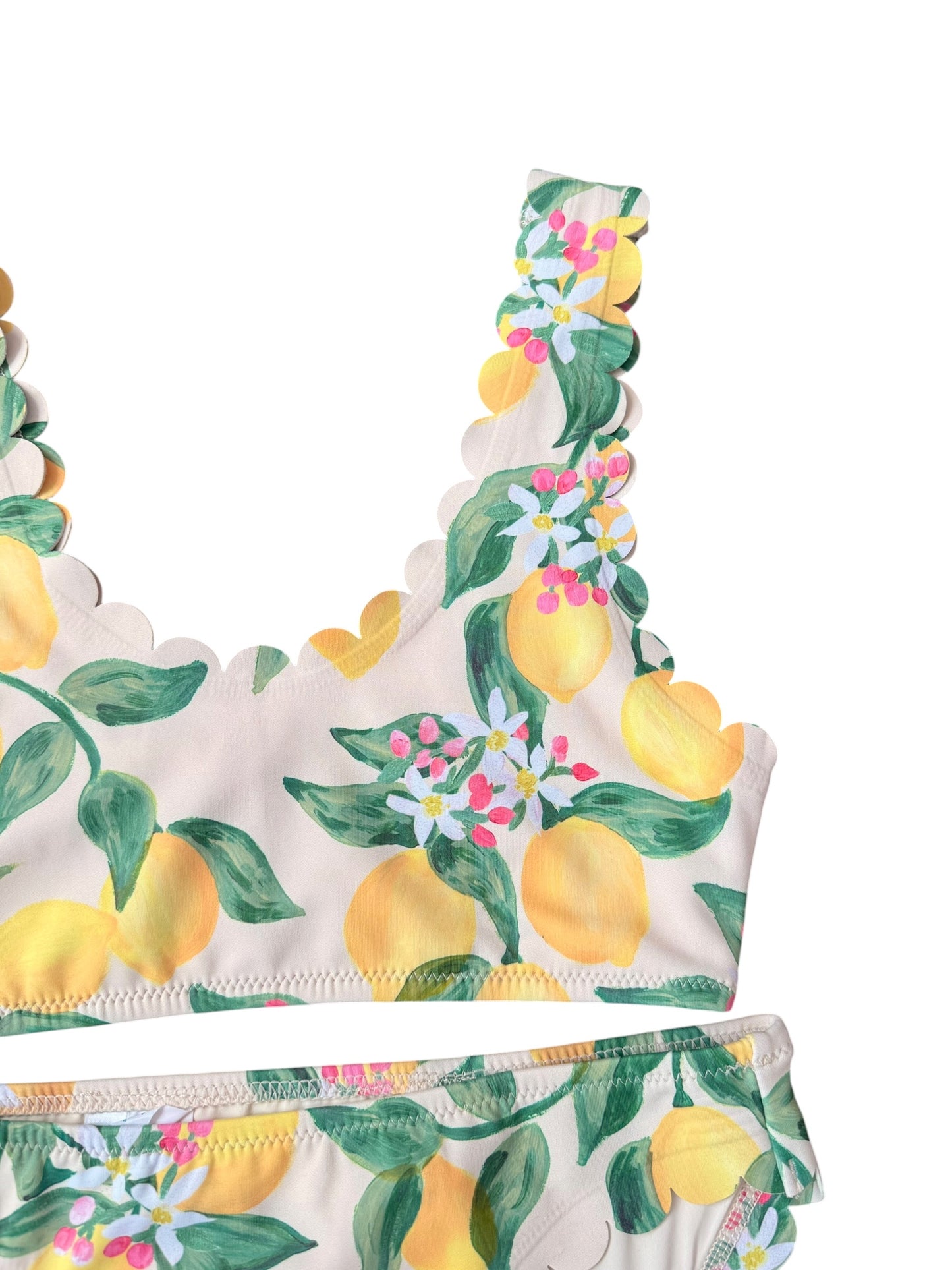Nolina Scalloped Bikini - Citrus