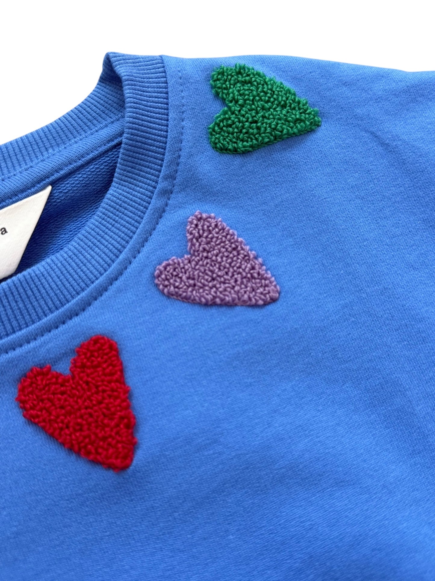 Colorful Hearts Sweatshirt