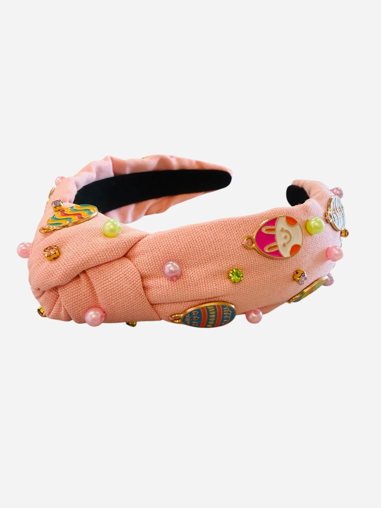 Bejeweled Easter Knotted Headband