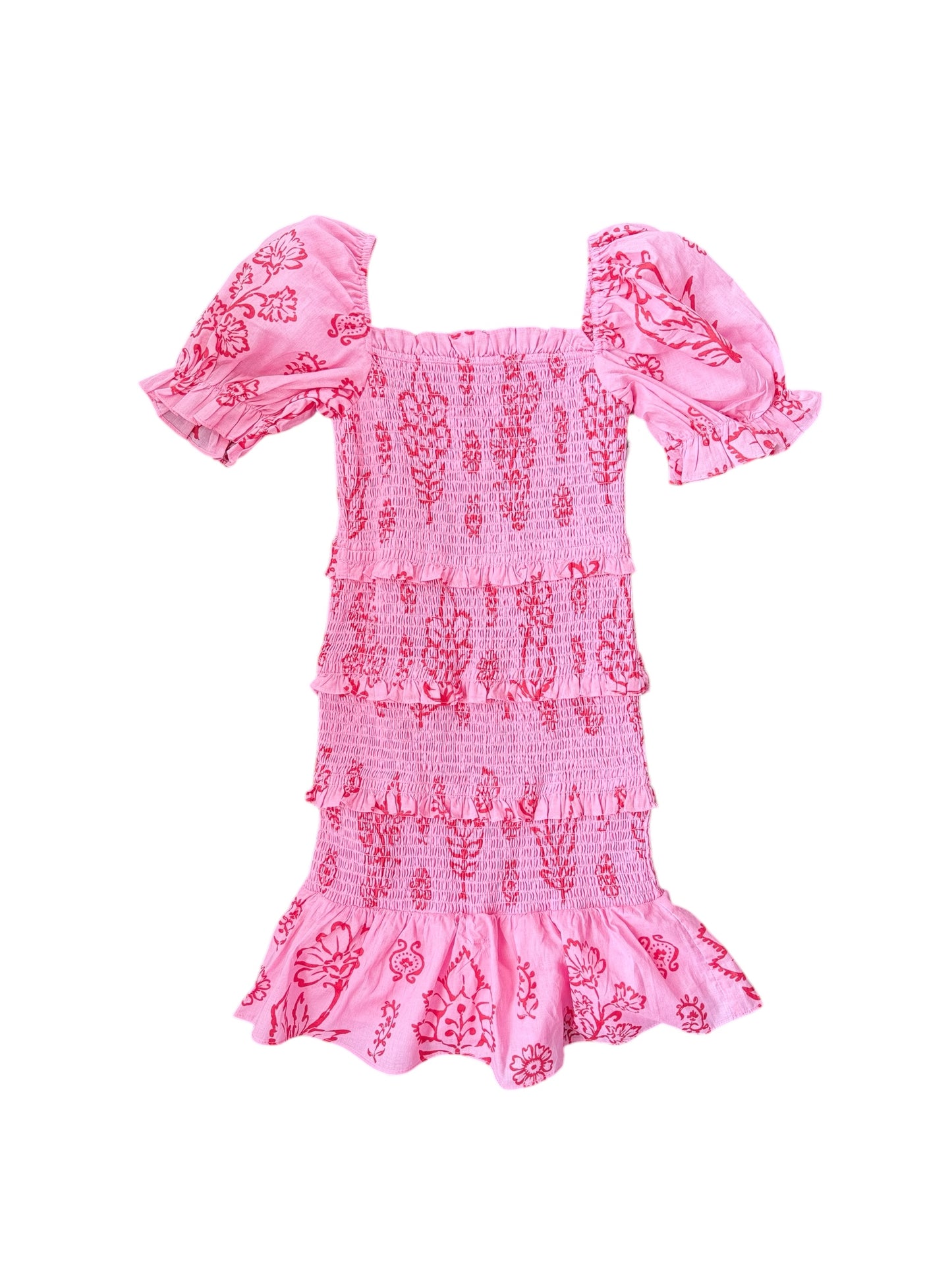 J.Marie Scarlett Puff Sleeve Dress