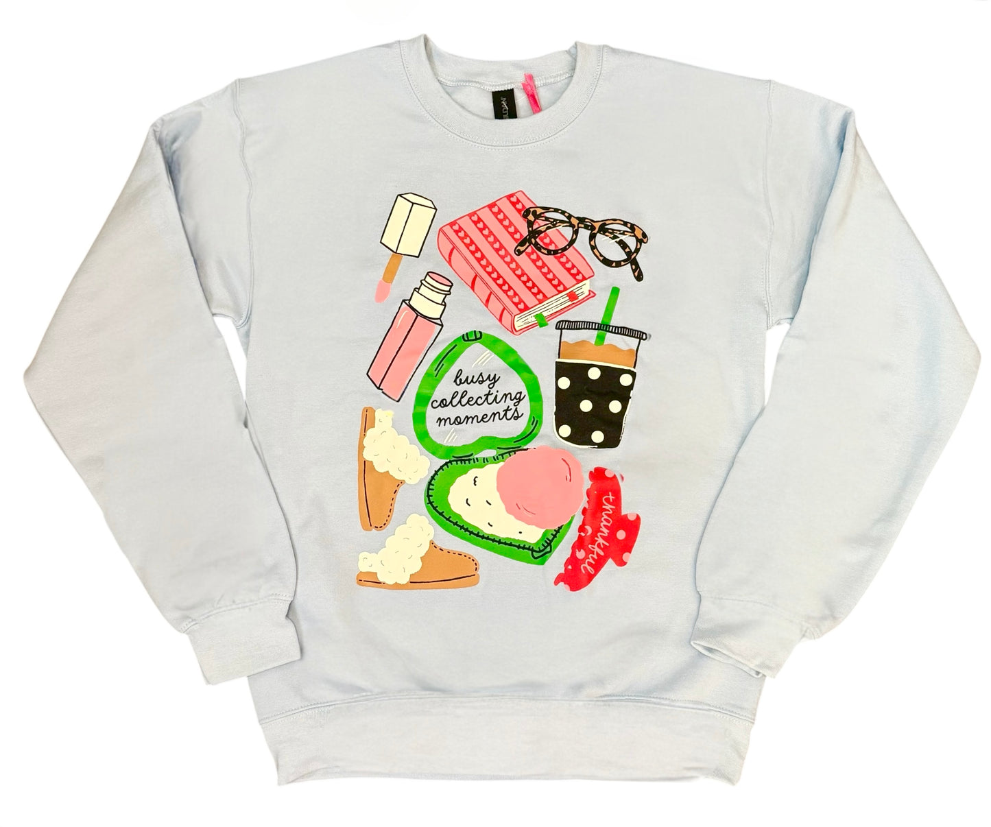 Busy Collecting Moments Sweatshirt