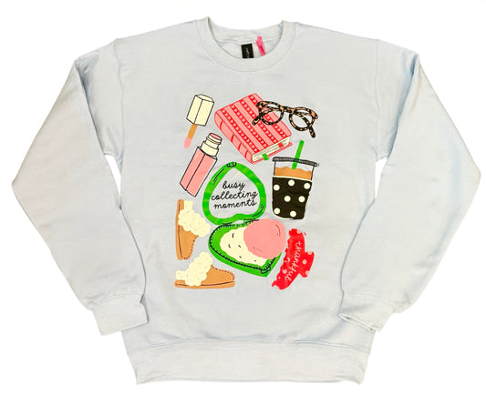Busy Collecting Moments Sweatshirt