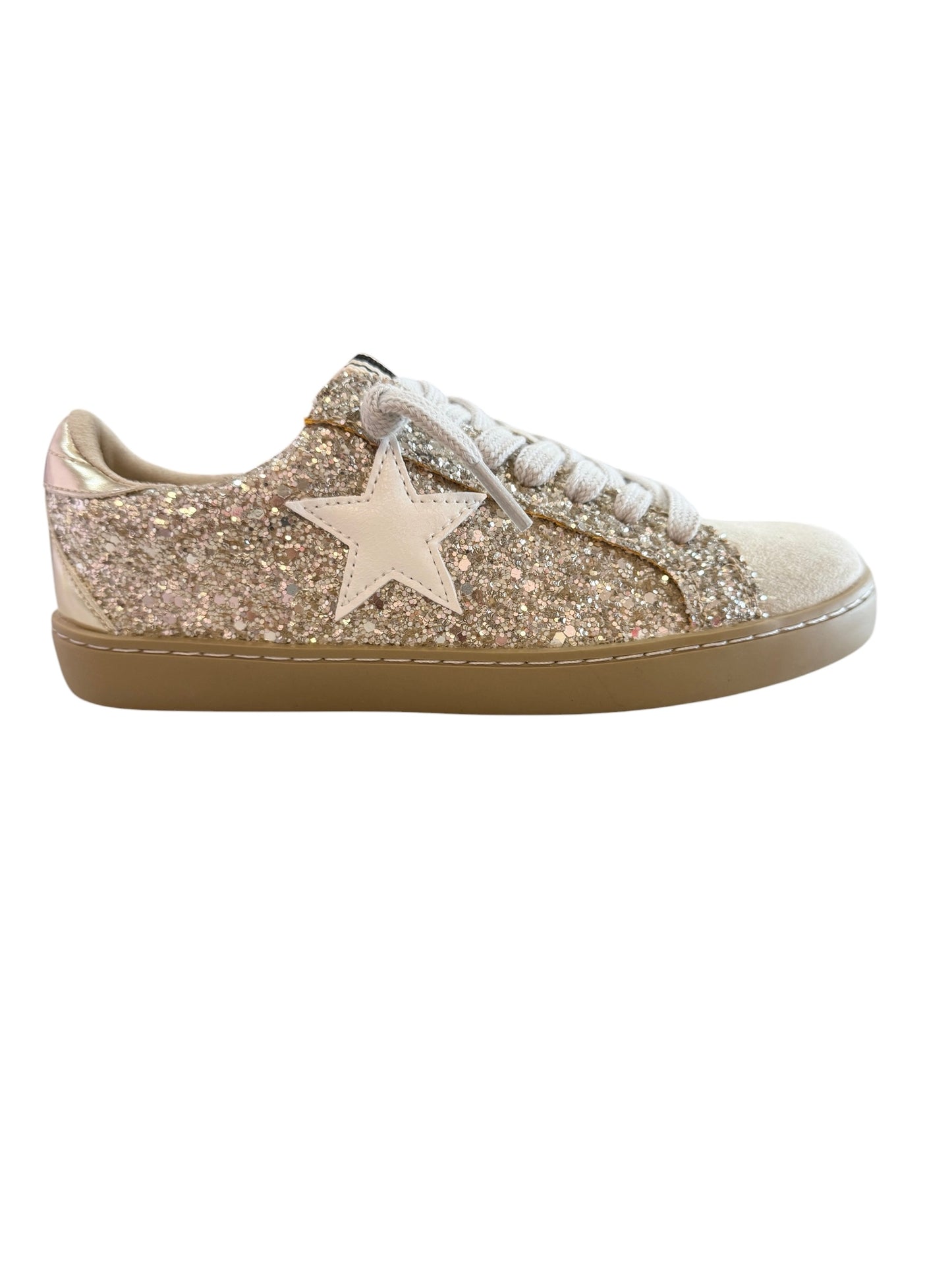 Paula Sneaker - Golden Glitter (Youth Sizing)