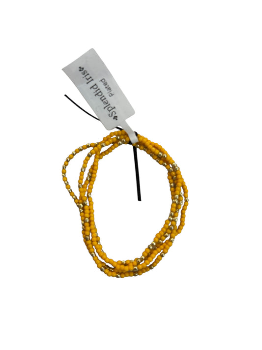 Set of Four School Spirit Bracelets - Yellow