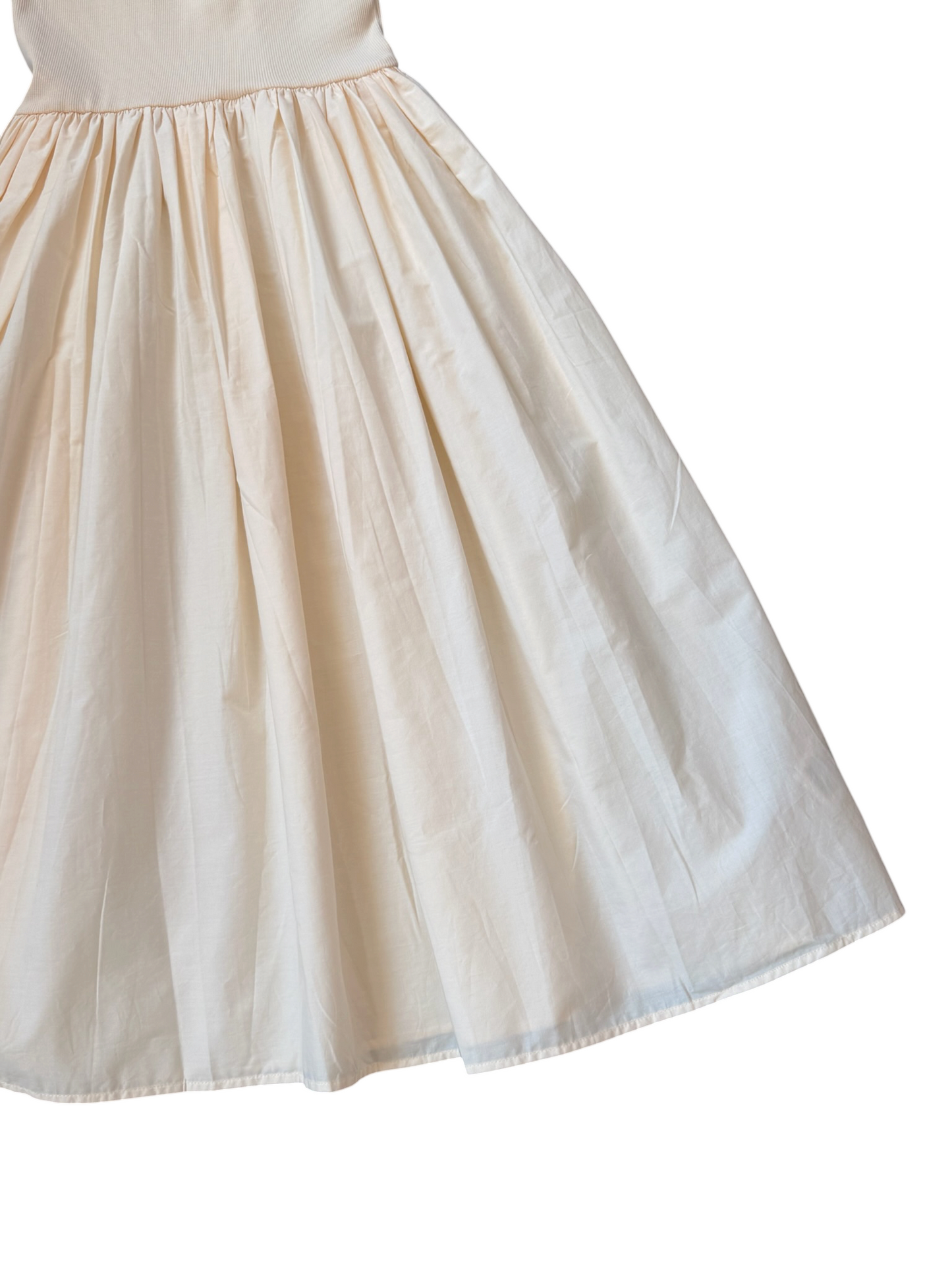 Corella Mixed-Media Dress