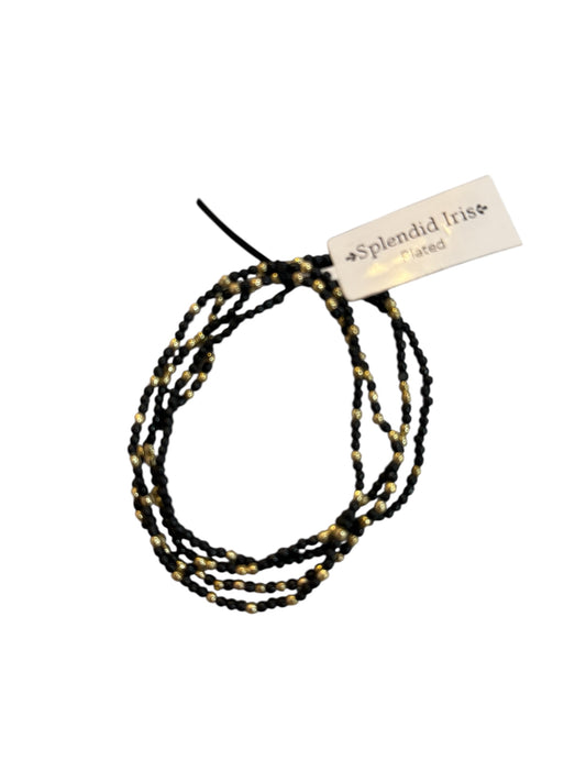 Set of Four School Spirit Bracelets - Black