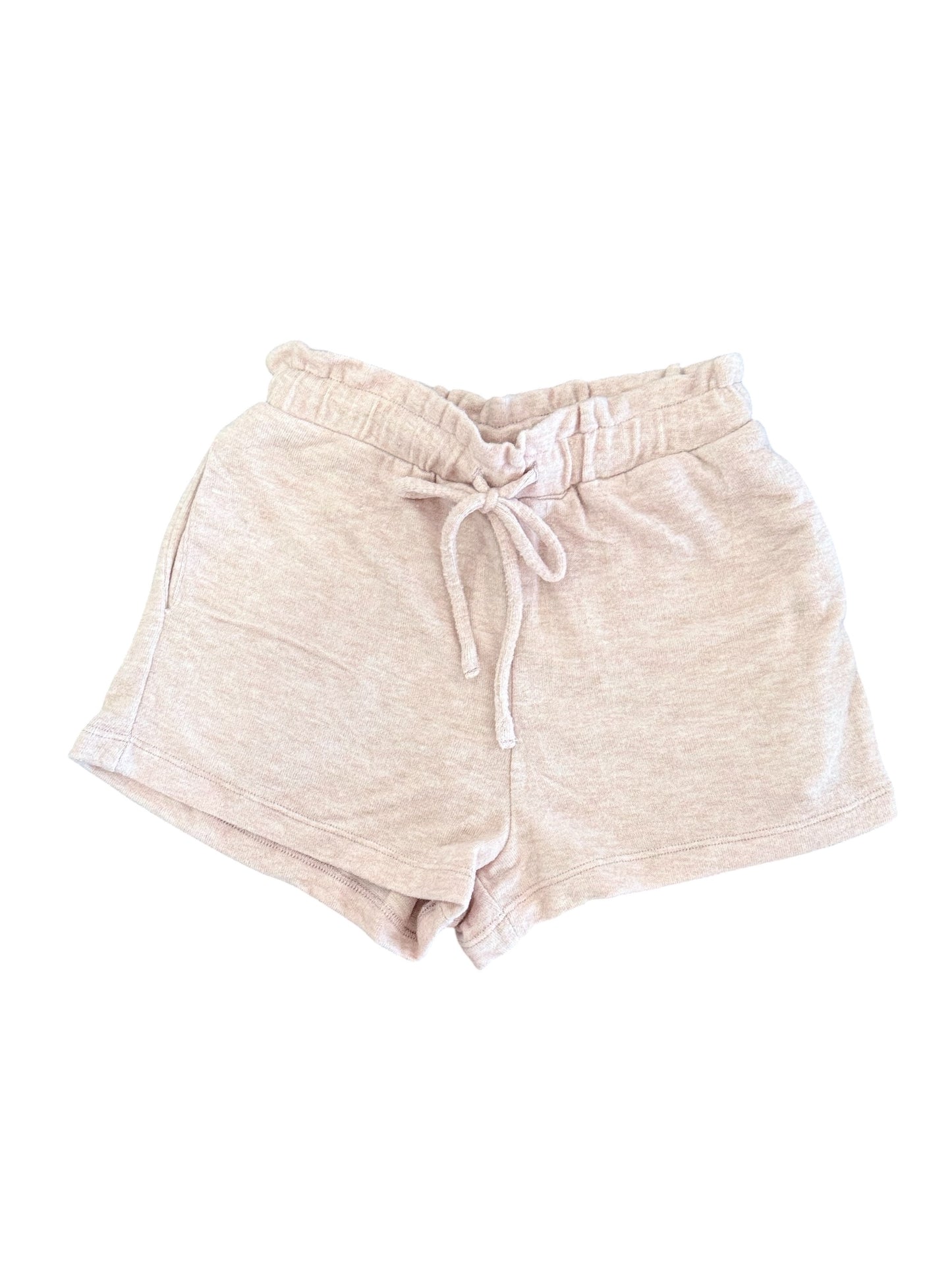 Tenly Hacci Jersey Drawstring Short - Blush Pink