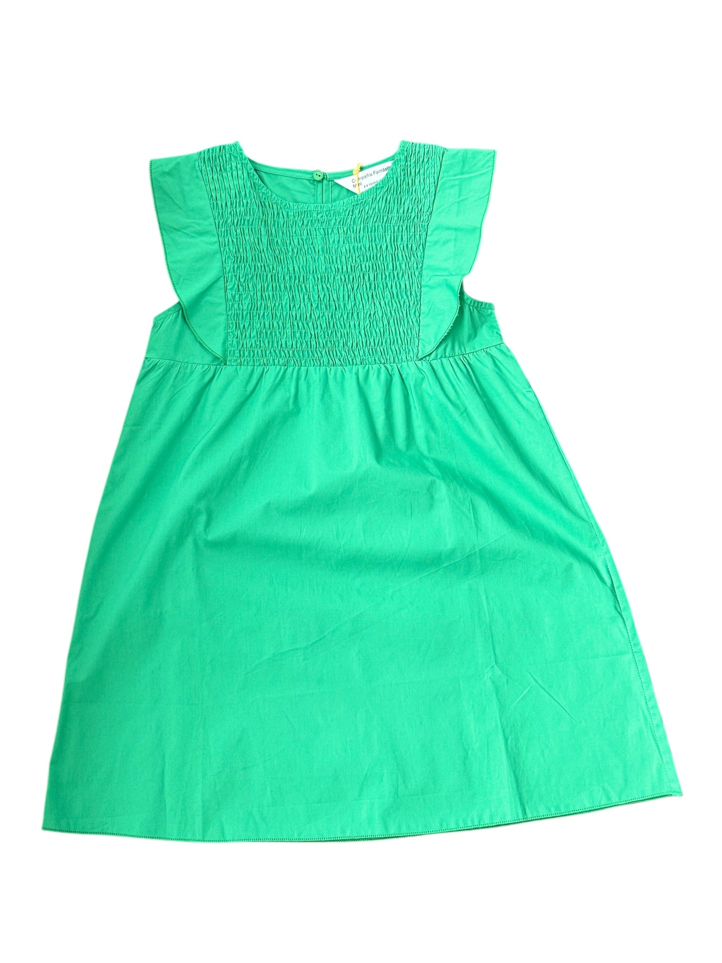 Compania Fantastica Smocked Dress - Green