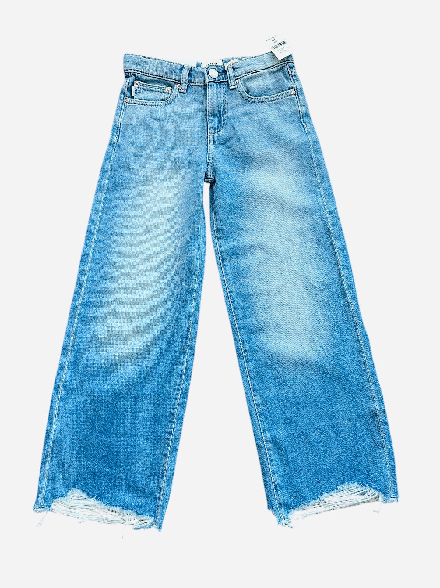 Nini Wide Leg w/Distressed Hem