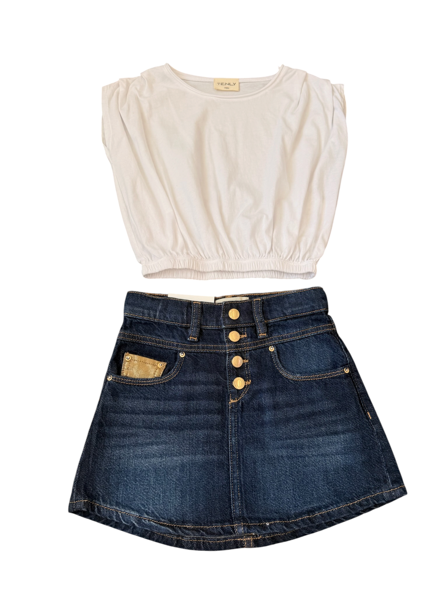 Jenny Mini Skirt - Dark Blue