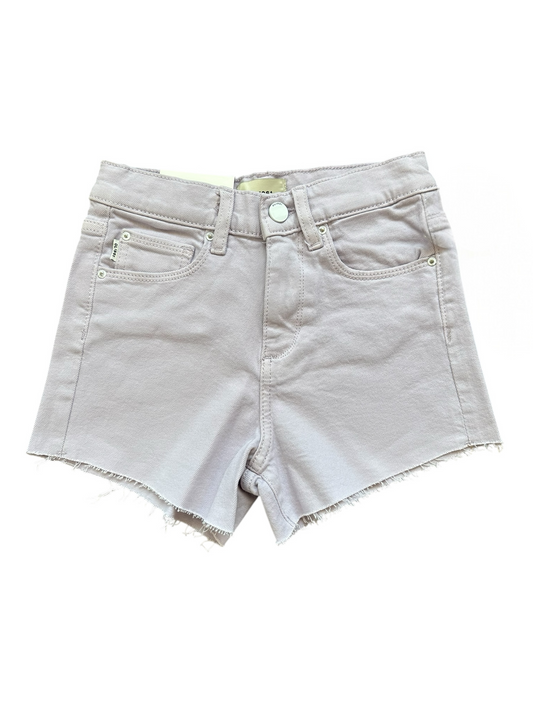Lucy Denim Cut Off Shorts - Lilac