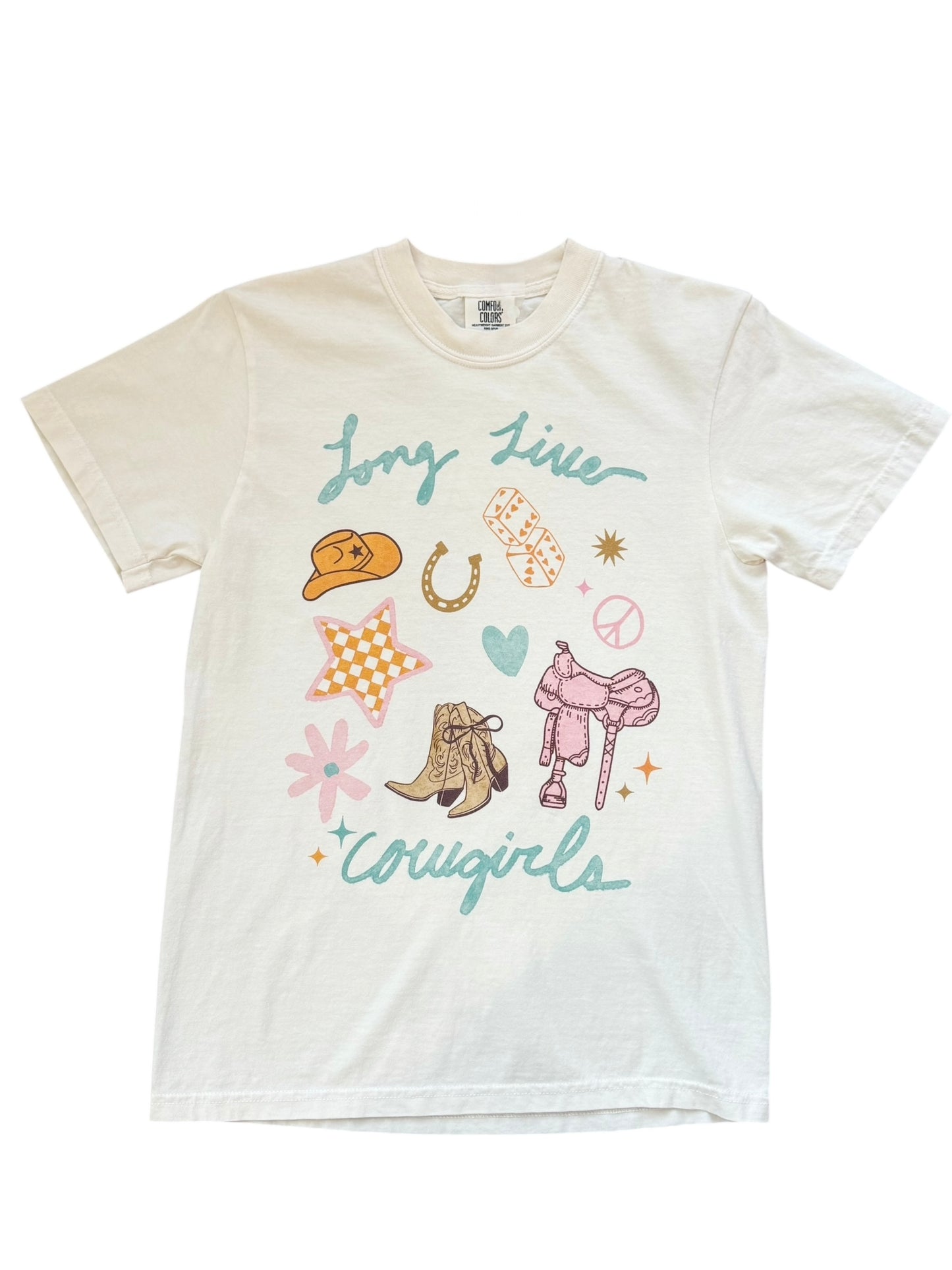 Long Live Cowgirls Tee - Adult Sizing