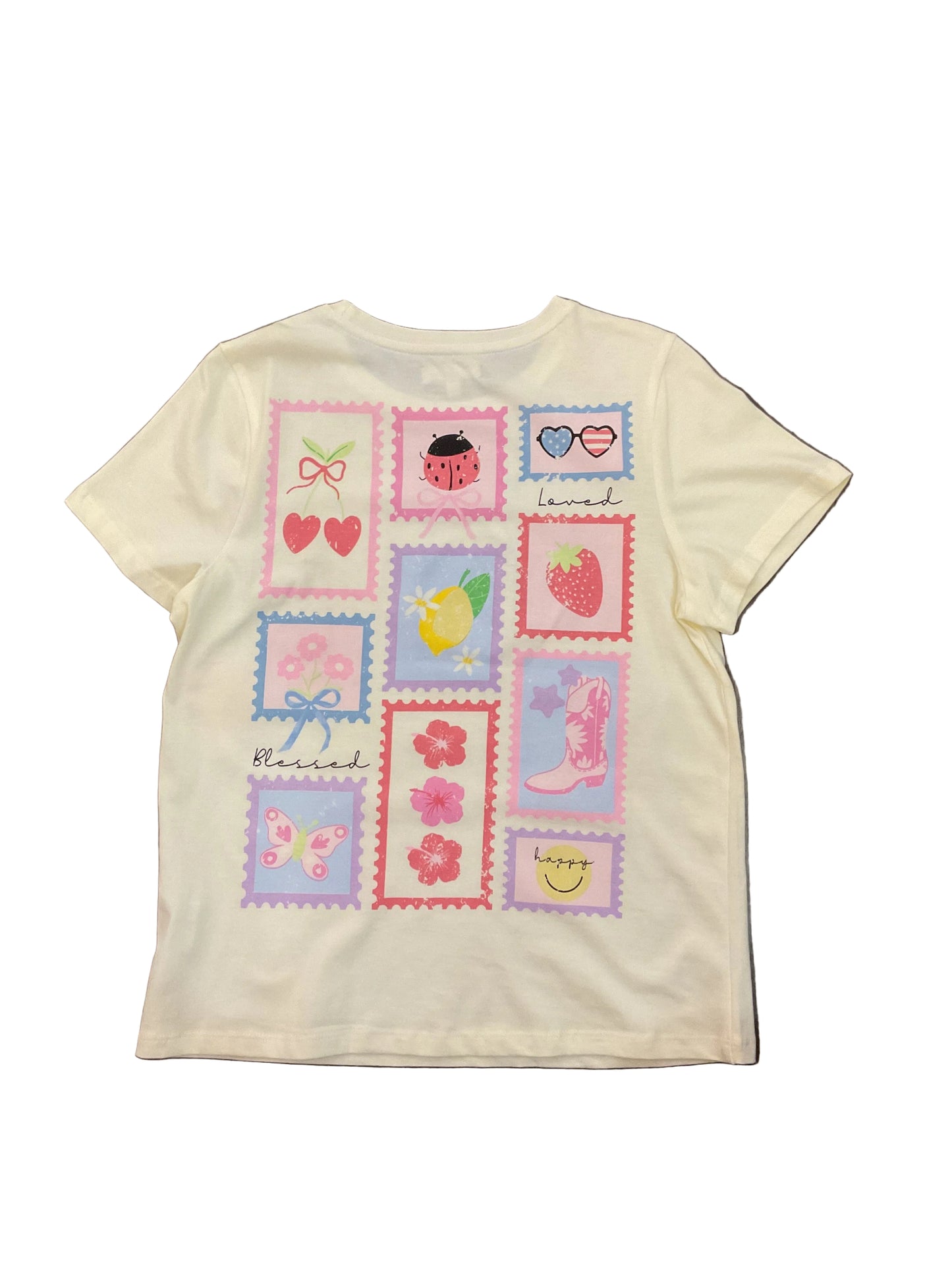 Embroidered Bow Graphic Tee