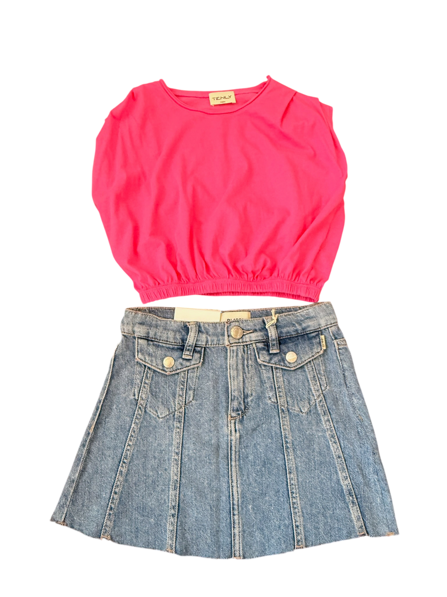 Jenny Mini Skirt - Lt. Blue