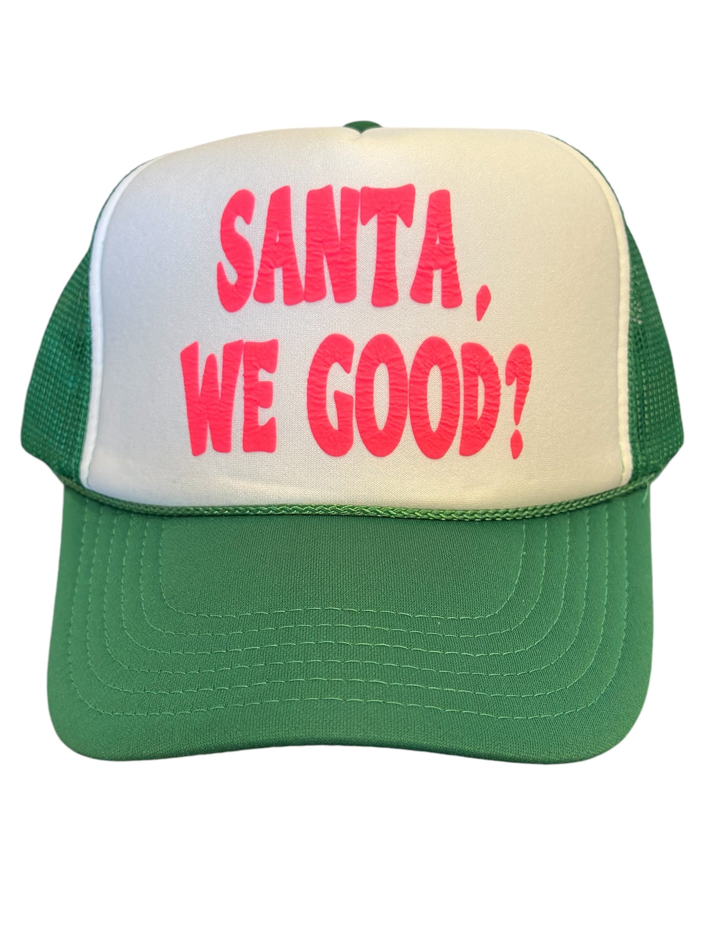 Santa, we good? (Adult size trucker hat)