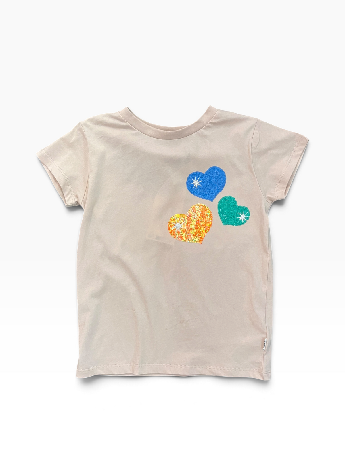 Molo Ranva Sequin Heart Tee