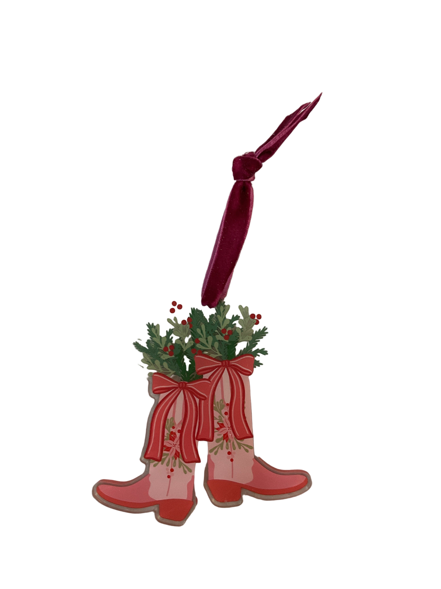 Ornament - Holiday Cowgirl