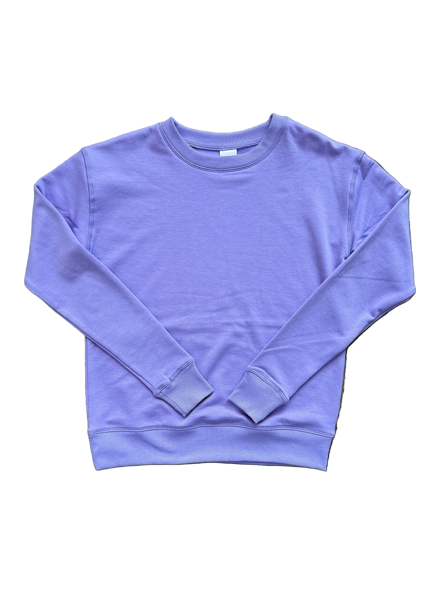 Cloud Over Size Sweat Shirt - Violet