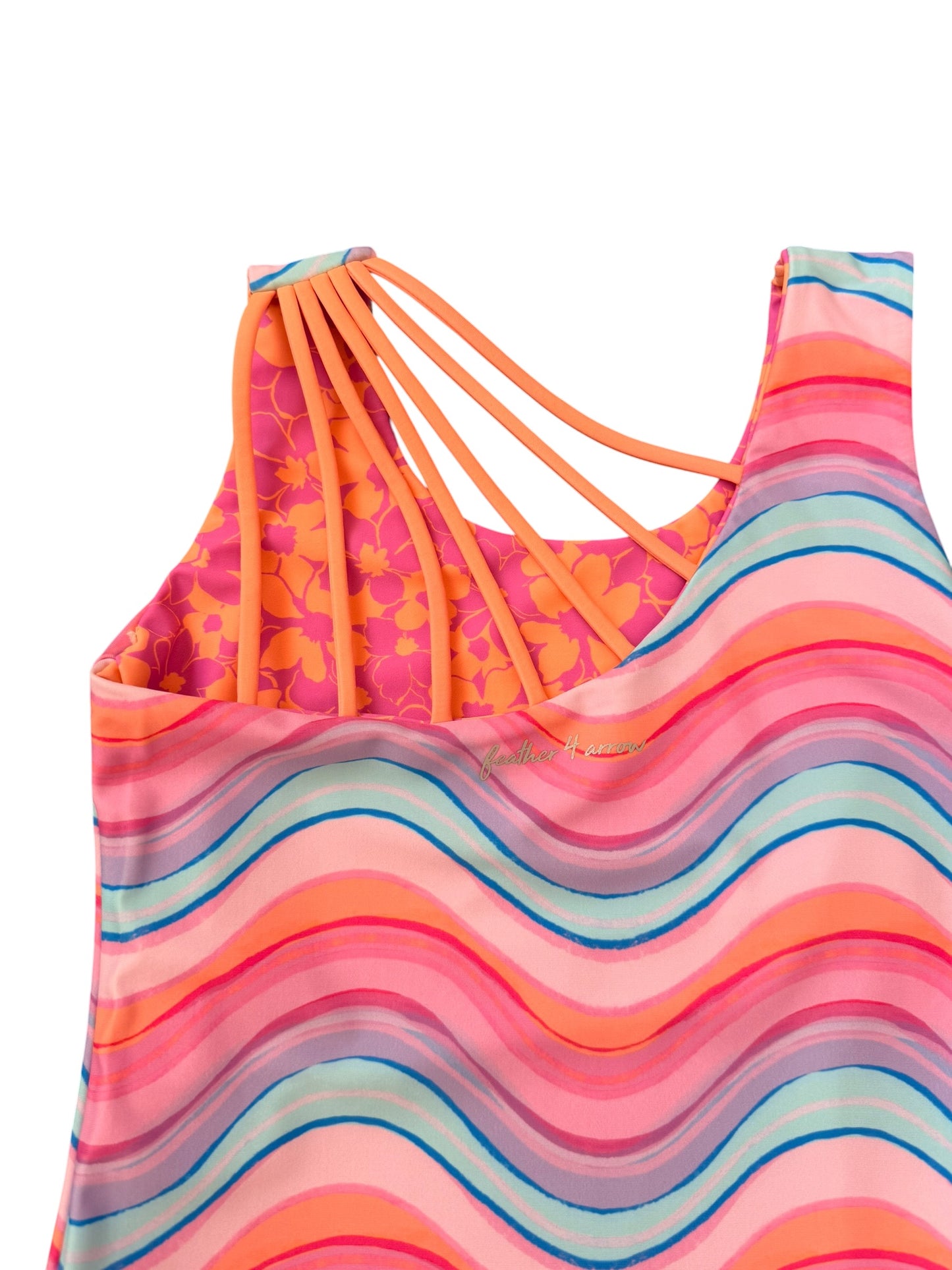 Summer Sun Reversible One-Piece - Magenta Punch