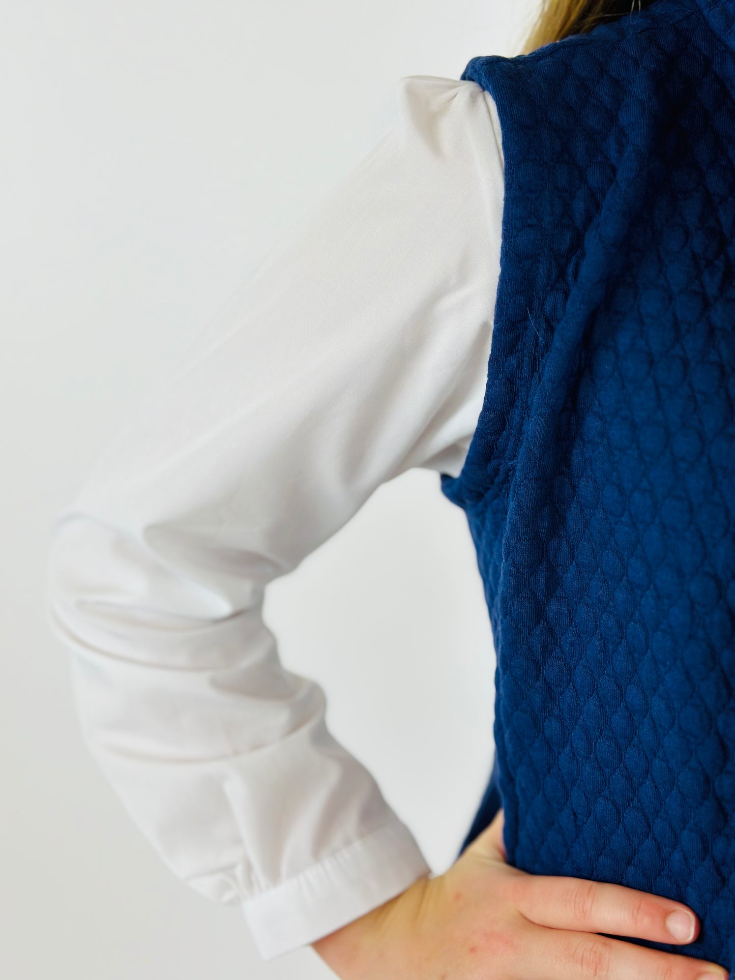 Quilted Virginia Vest - Northshore Navy