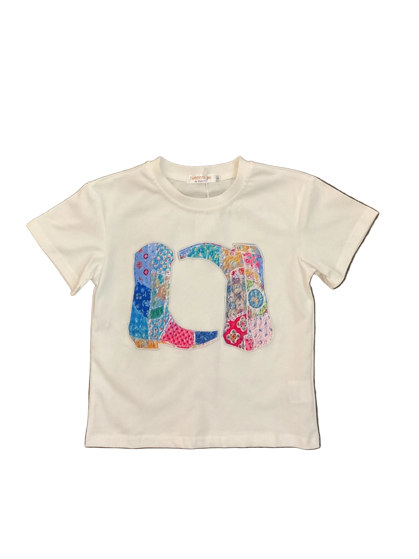Patchwork Boots Tee