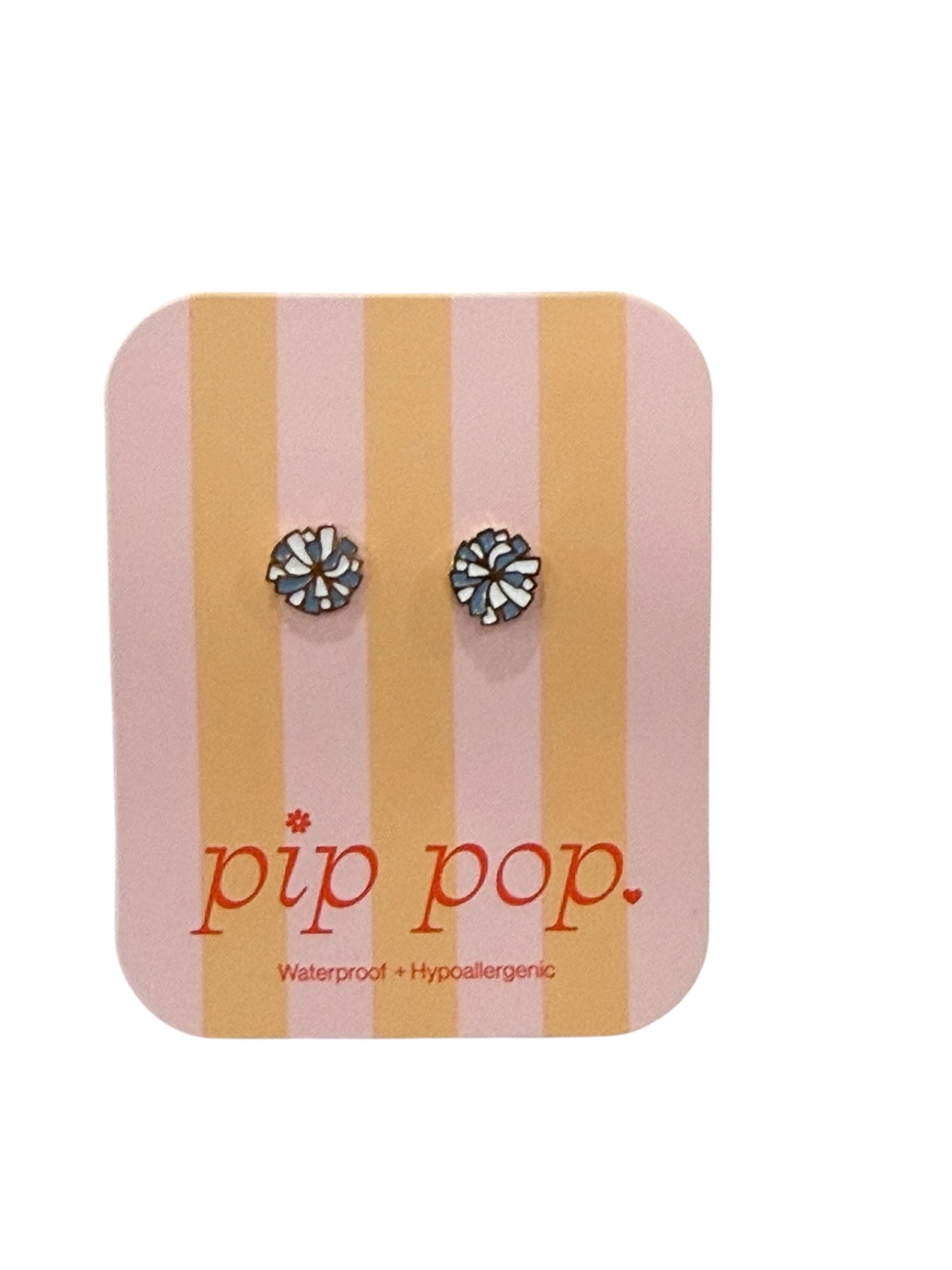 Pip Pop Cheer Pom Pom Stud Earrings