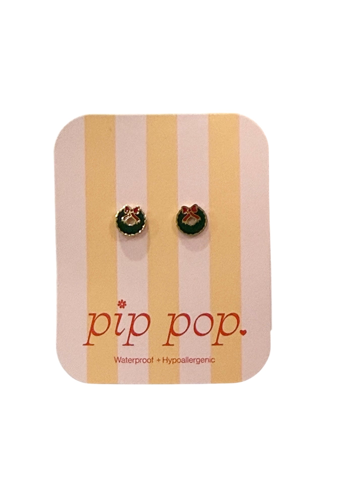 Pip Pop Wreath Stud Earrings