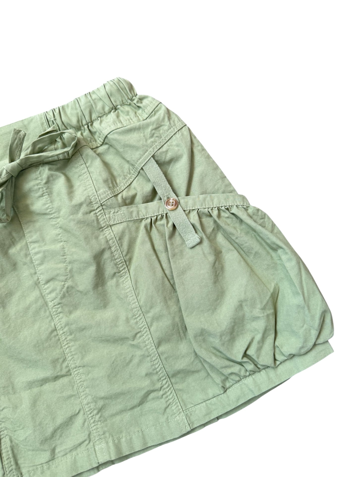 Tenly Utility Skirt - Matcha Tea