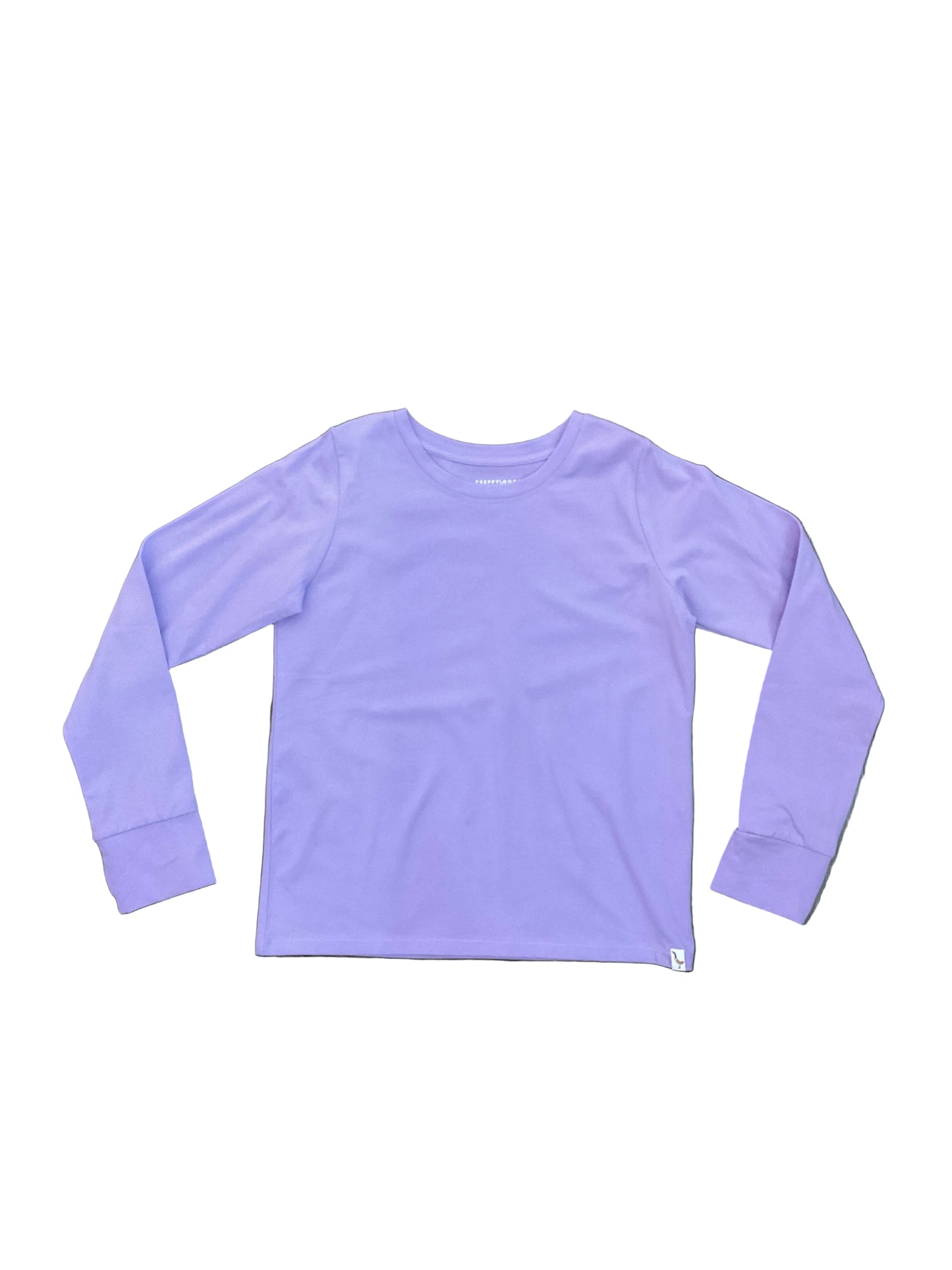 Basic Long Sleeve Top - Lavender