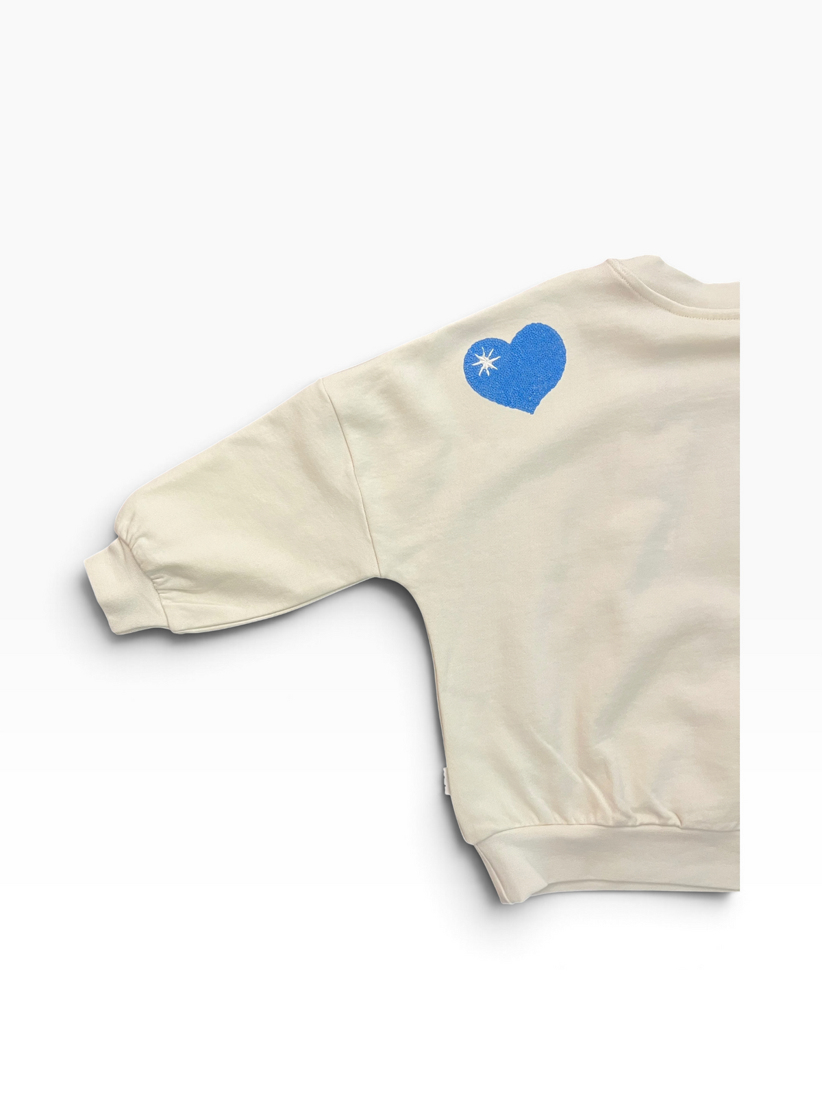 Molo Marika Sequin Heart Sweatshirt