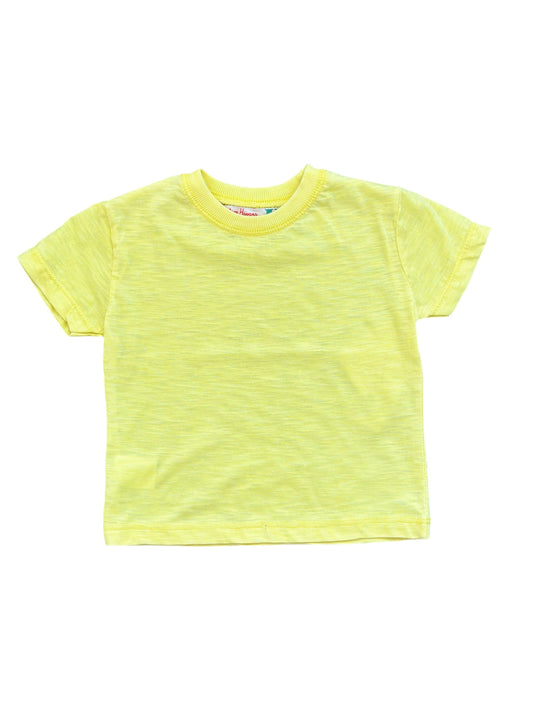 Vintage Havana Slub Tee - Yellow