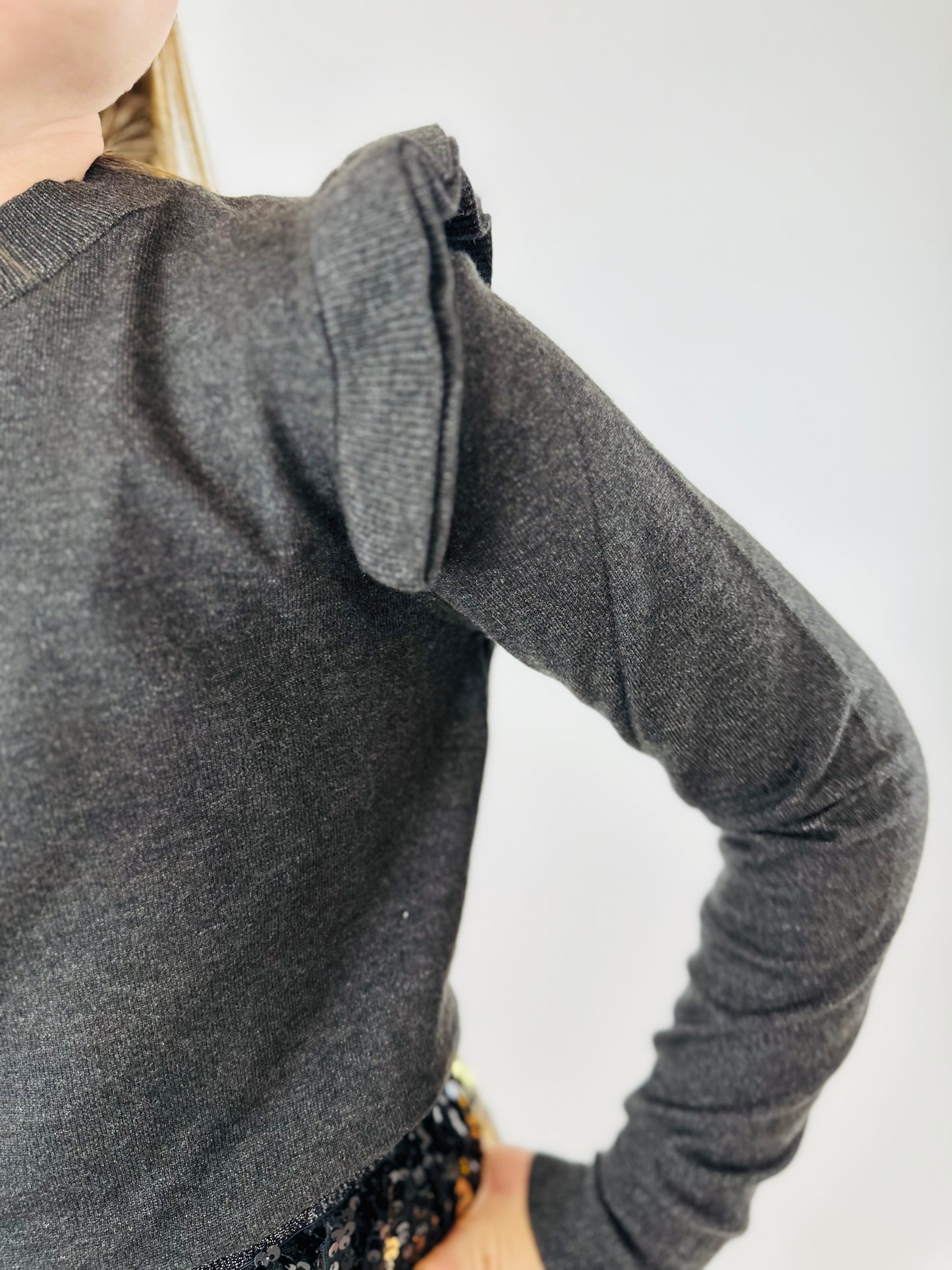 Libby Sweater - Dark Grey