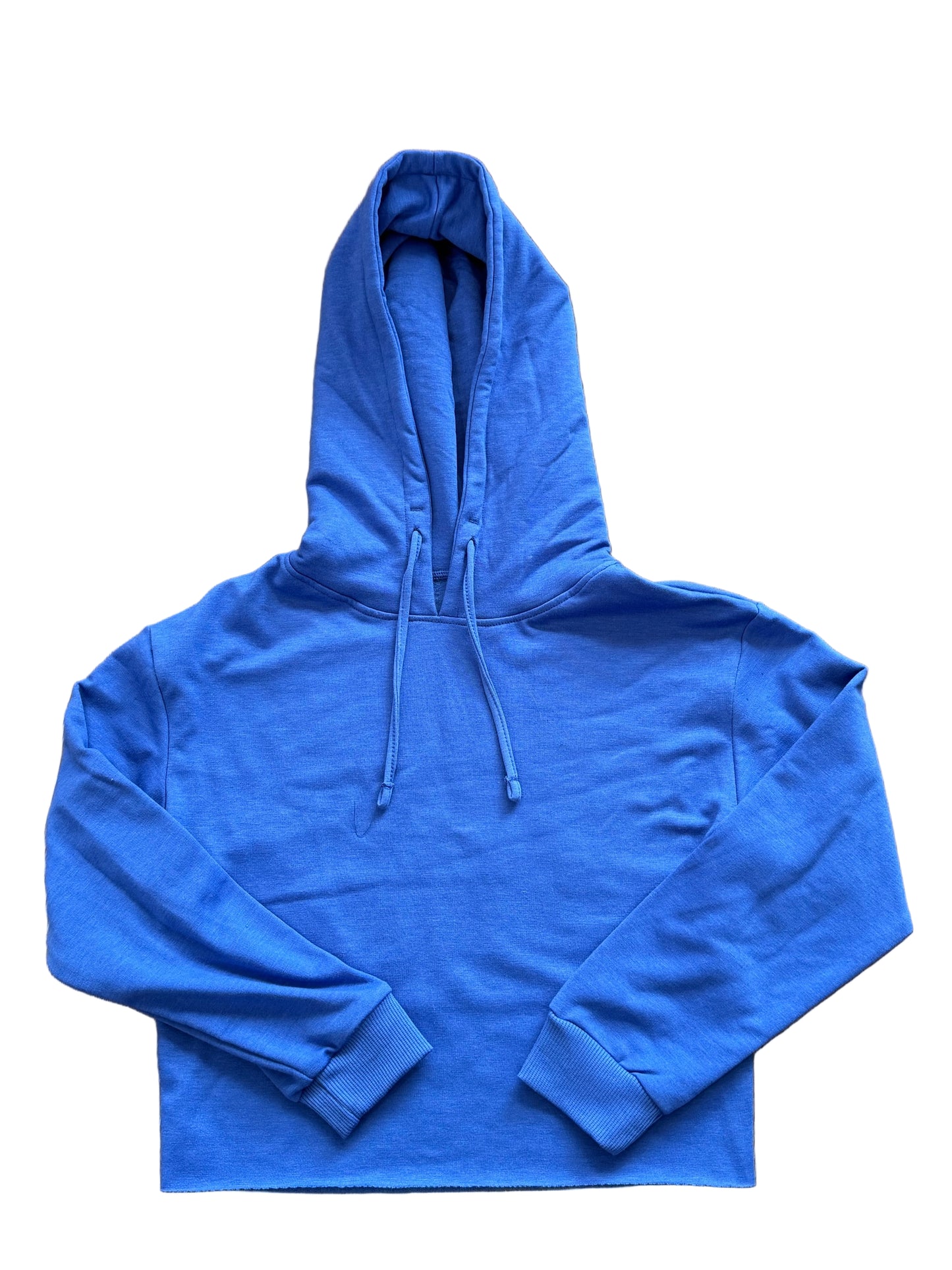 Cloud Hoodie with Raw Edge - Blueberry
