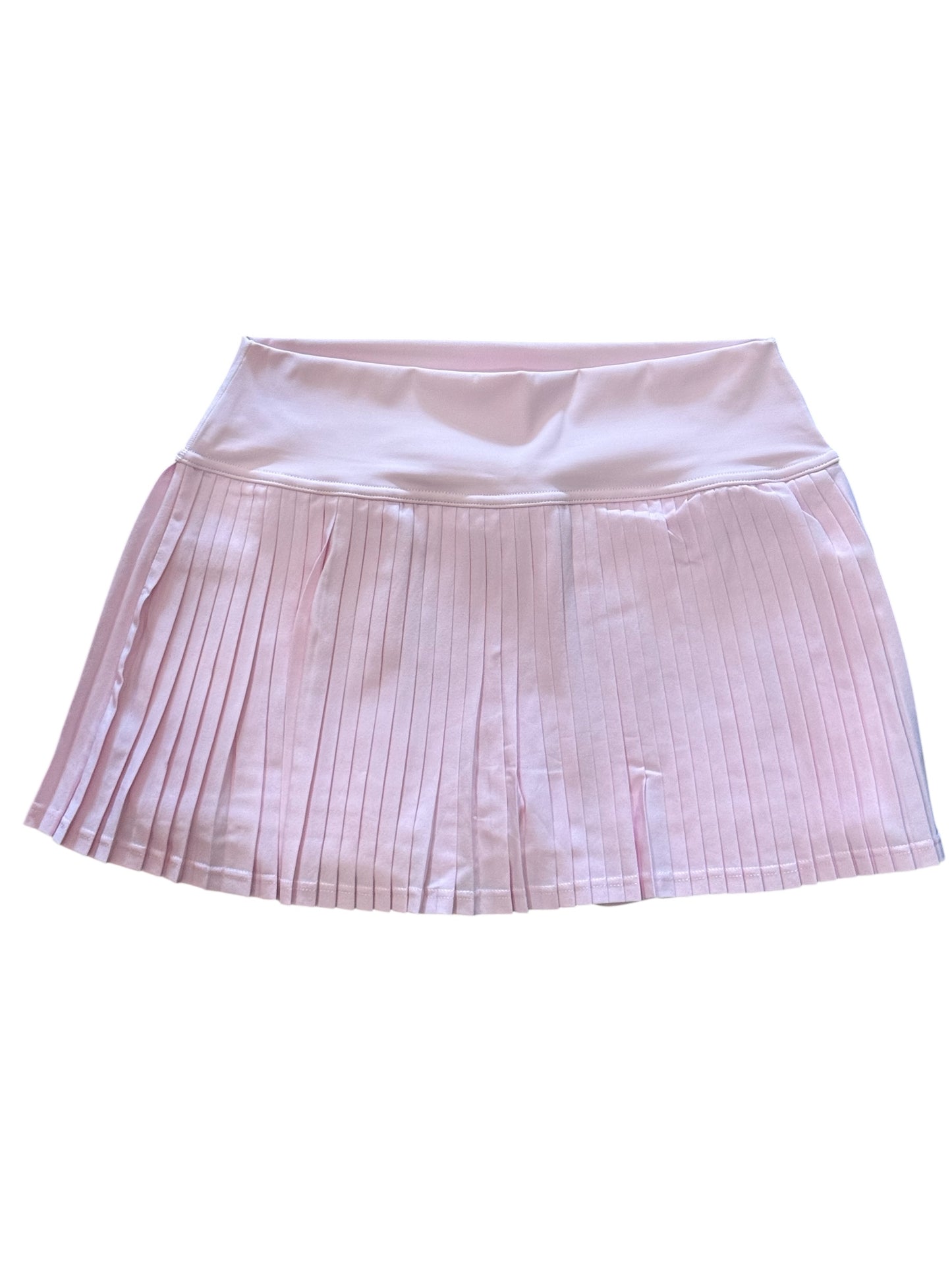 Pleated Skort- Light Pink (Junior Sizing)