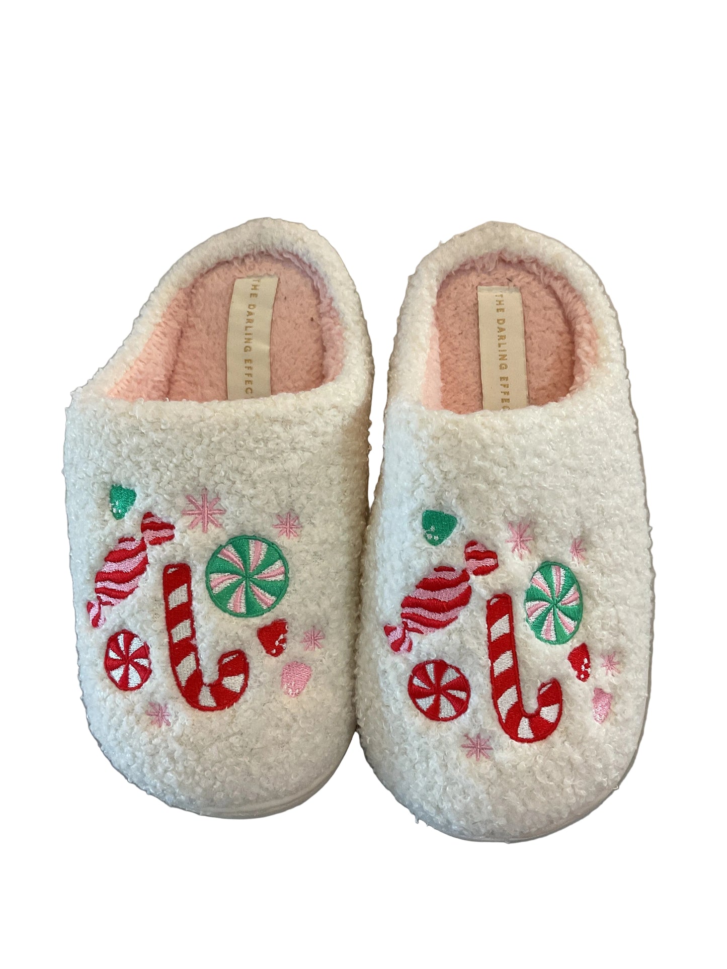 Fuzzy Slippers - Sugar Rush (Adult Sizing)