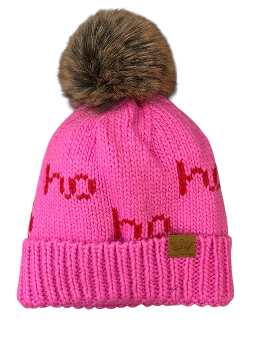 Ho Ho Ho Pom Beanie