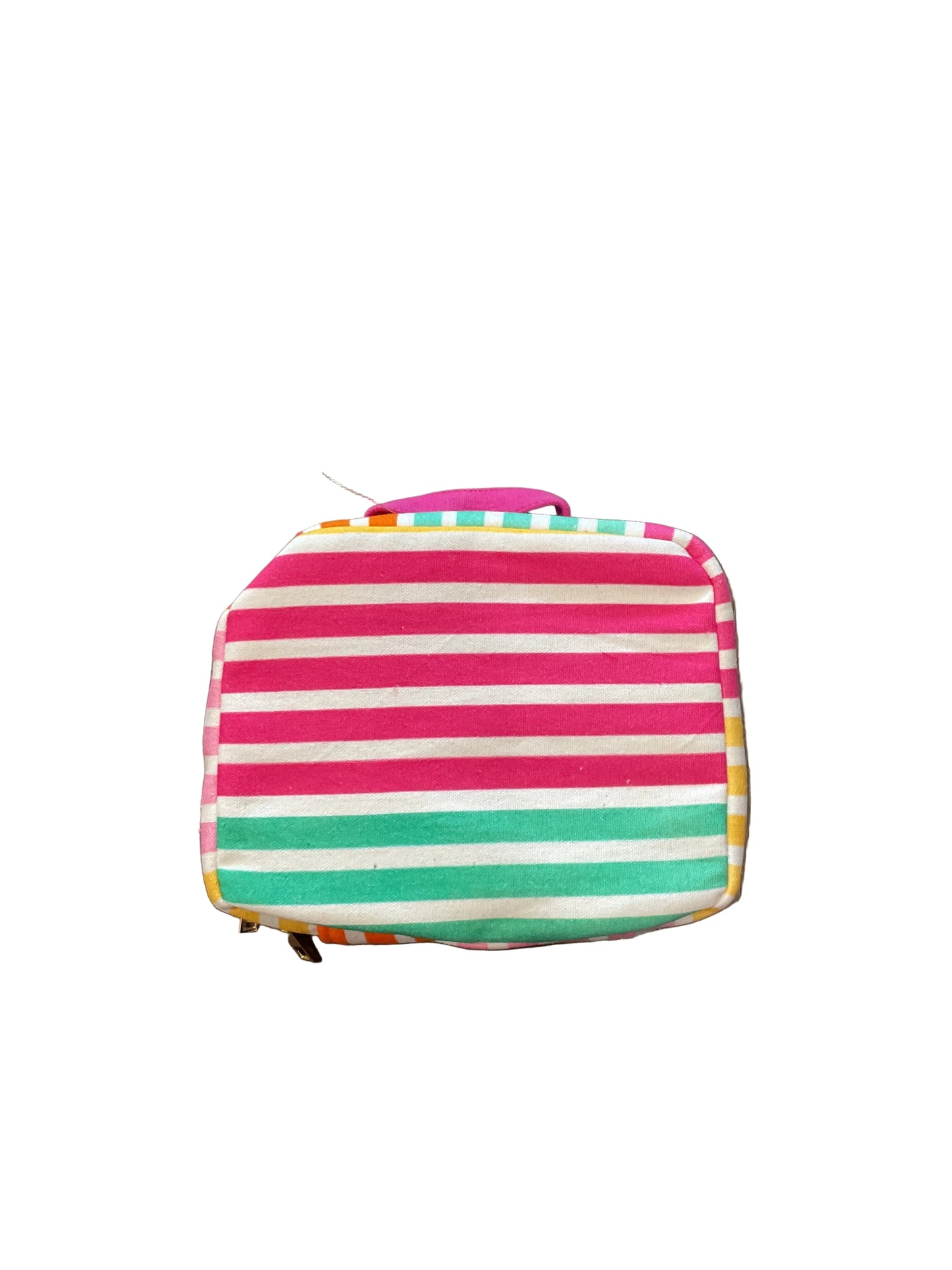 Stripe Zipper Pouch