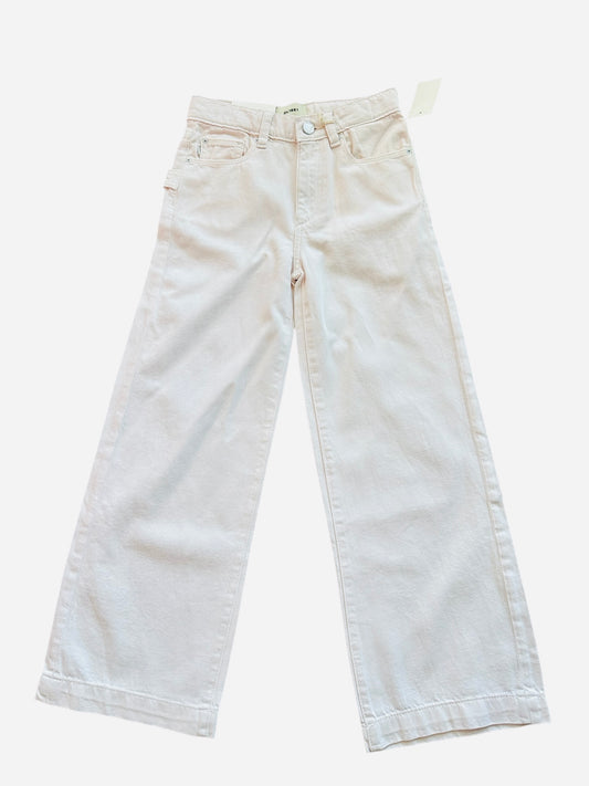 Lily Wide Leg Denim - Pink