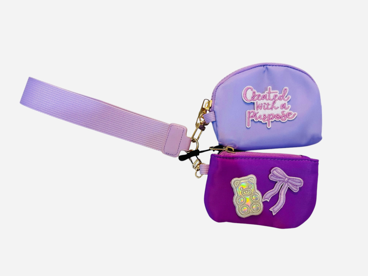 Jane Marie Wristlet - Purple