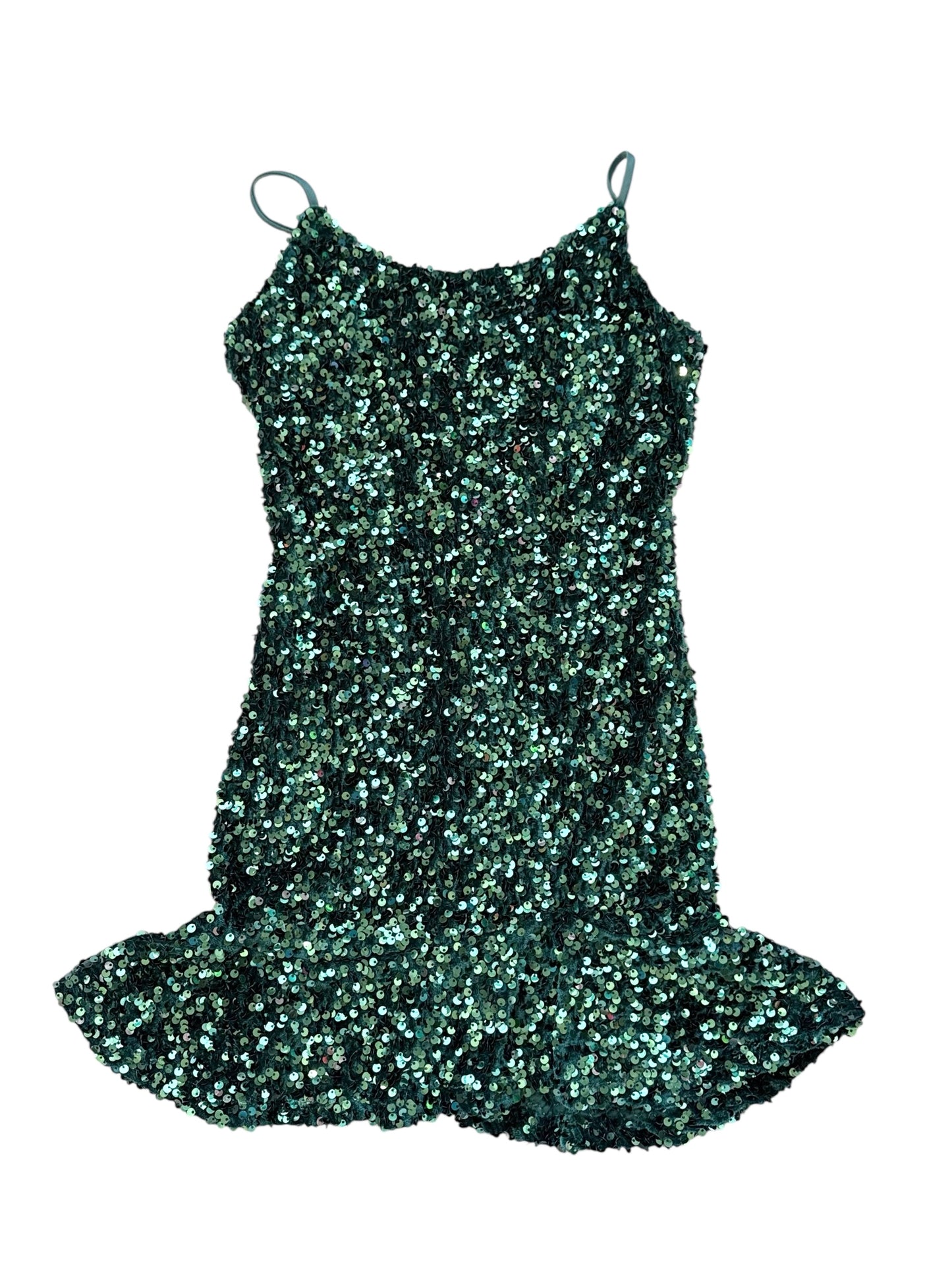 Green Sequin Dress