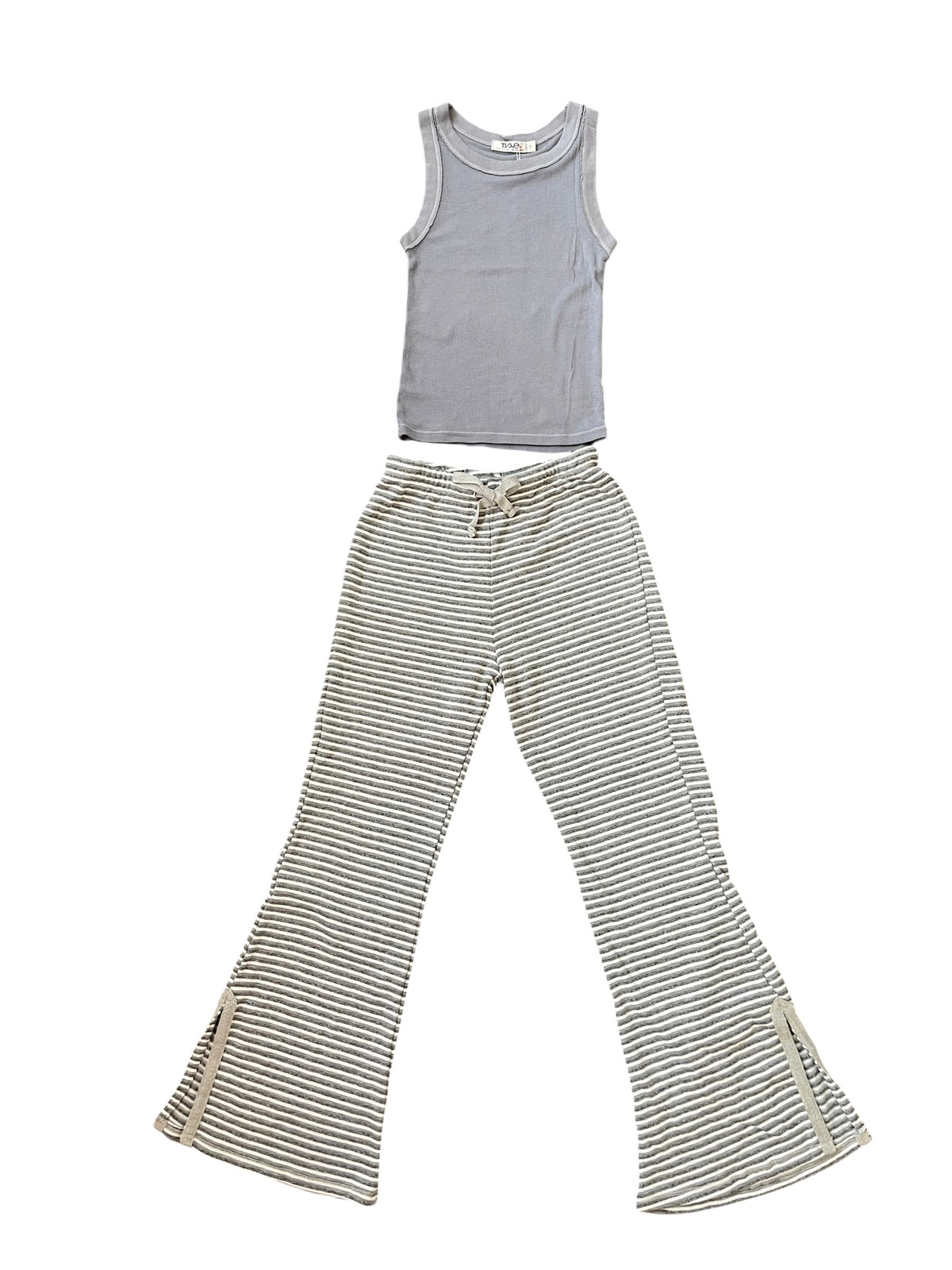 Cool Rib Tank - Cool Grey
