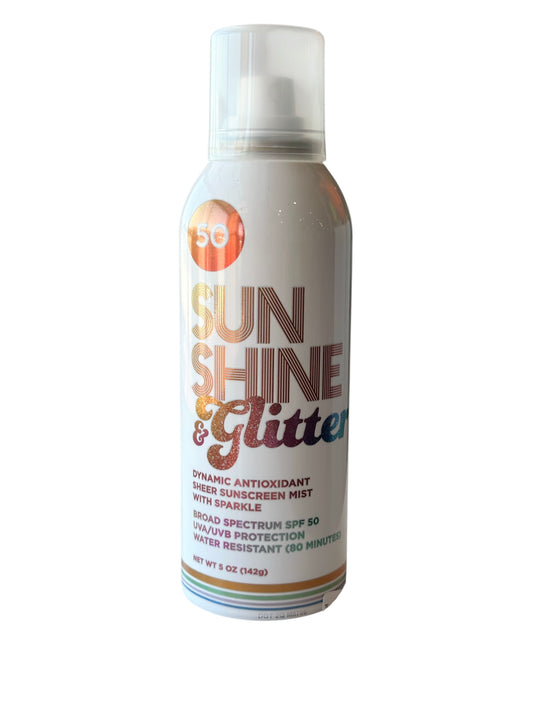 Sunshine & Glitter Sparkle Shimmer Sport SPF 50 Mist