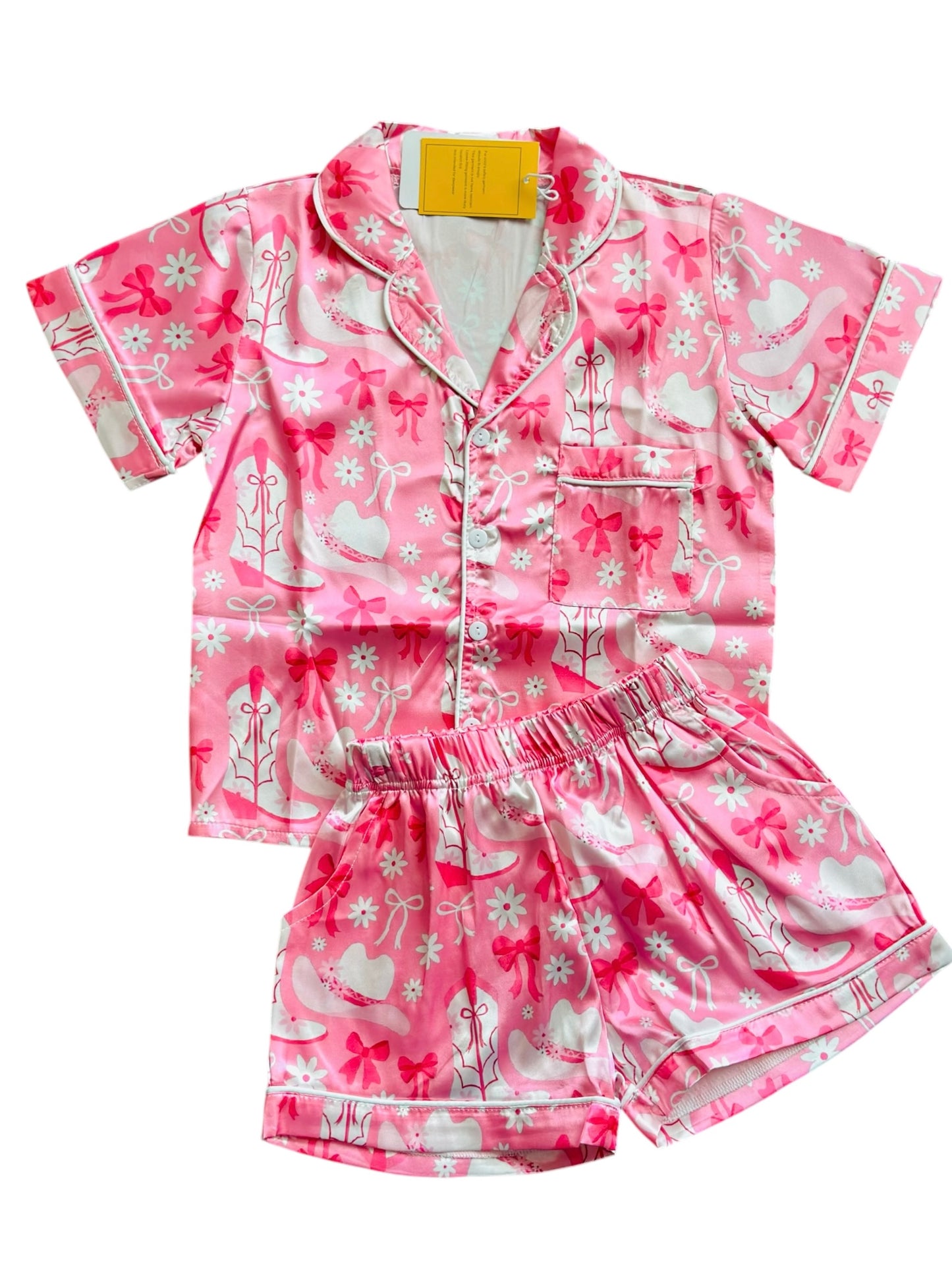 Preppy Cowgirl Loungewear Set