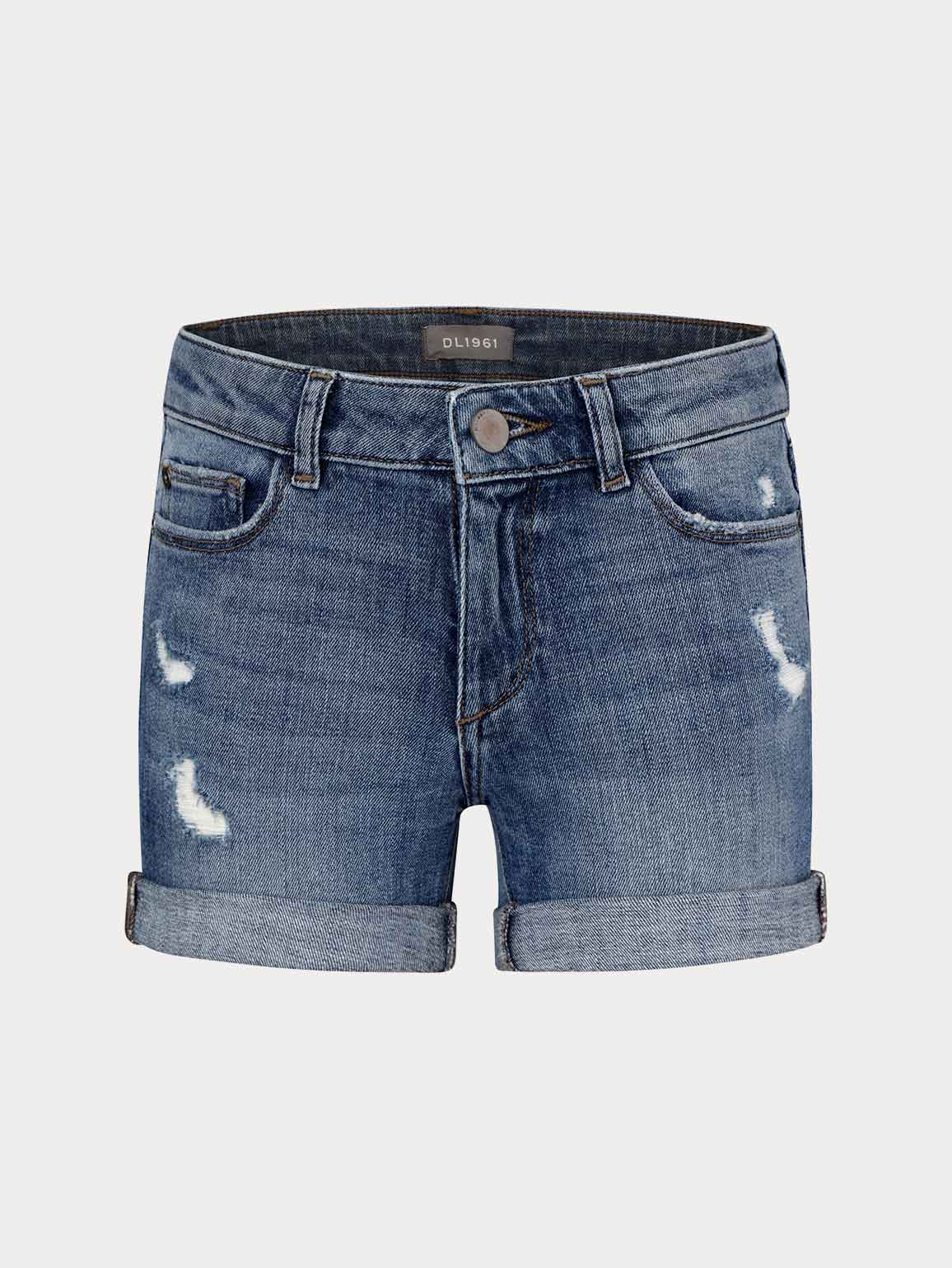 Piper Cuffed Denim Shorts