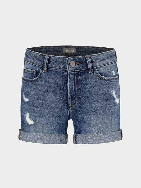 Piper Cuffed Denim Shorts