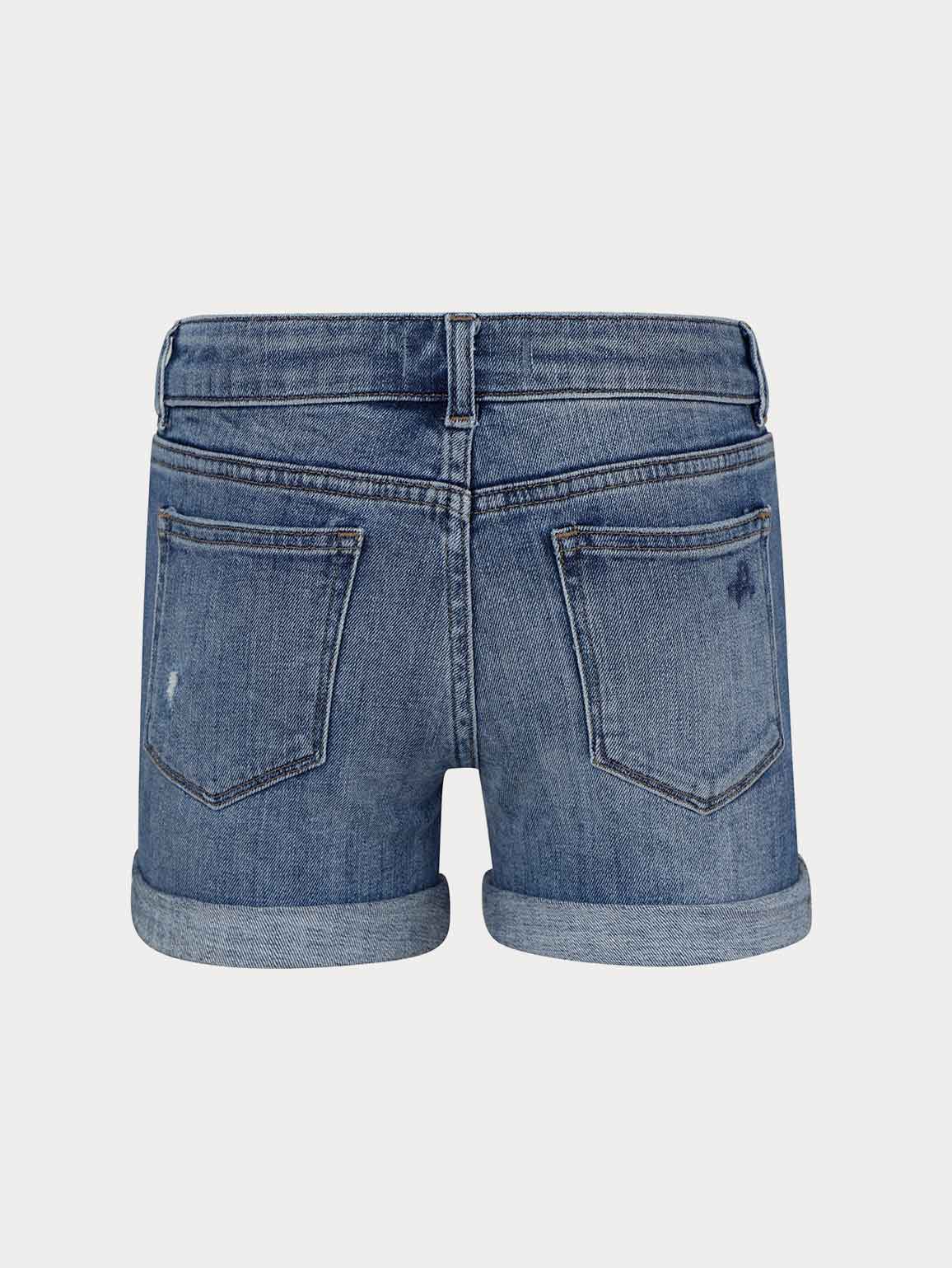 Piper Cuffed Denim Shorts