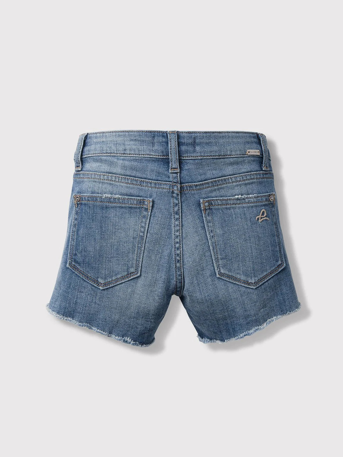 Lucy Denim Cut Off Shorts - Blue